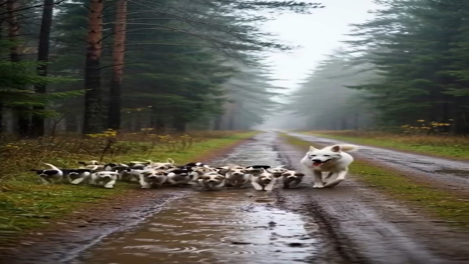 Full Story D1706073_Heartwarming Animal Rescue Dogs Puppies Saved in Rain