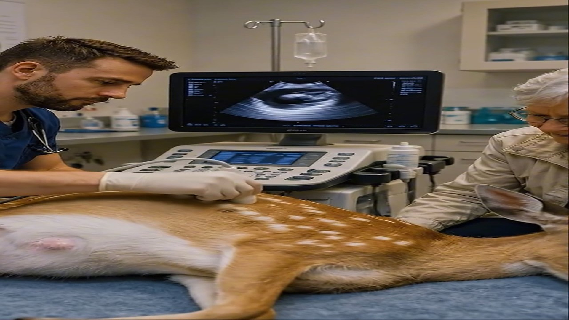 Full Story D2206014_Grandma Saves Pregnant Deer #deer #cute #rescue #humanity #Amazing Rescue Road Tails_part 2