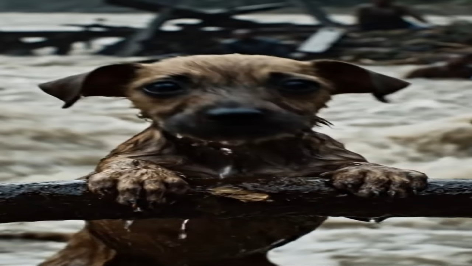 Full Story D1506110_Incredible Rescue! Saving Tiny Puppy Raging River