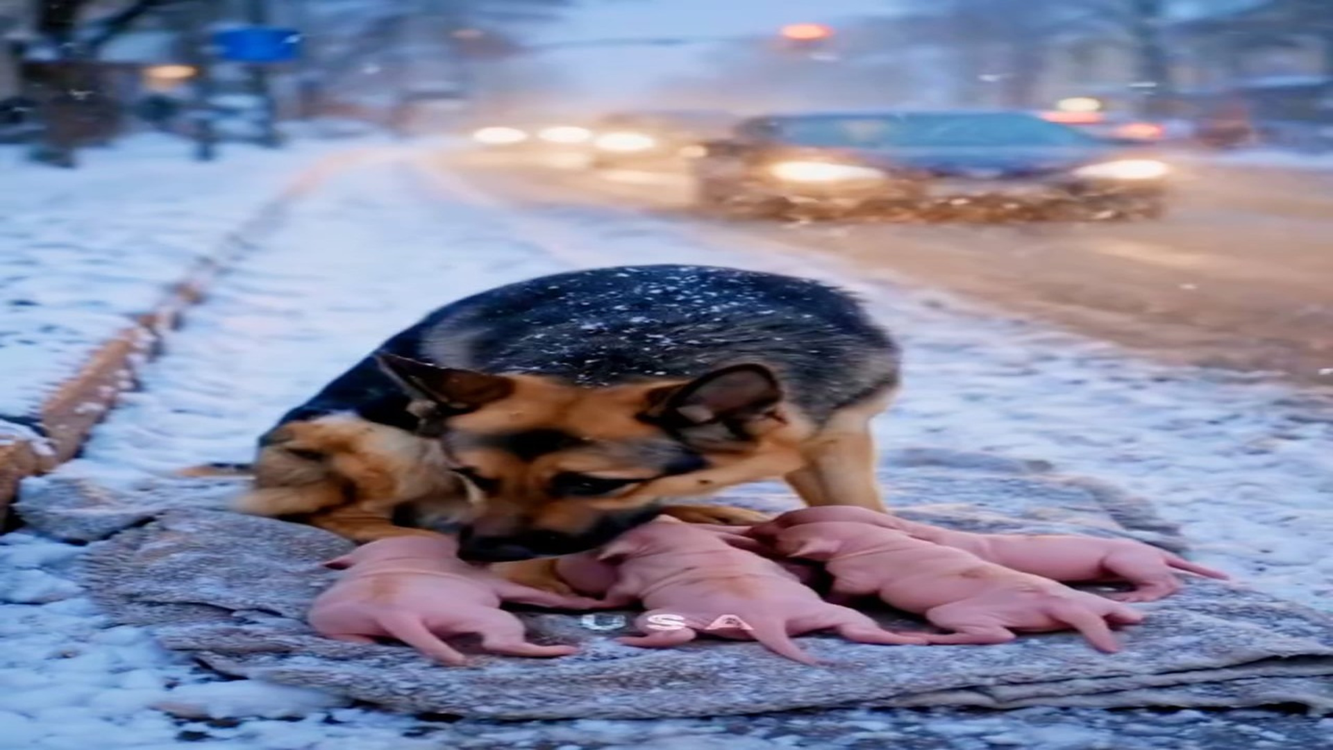 Full Story D0407034_mother dog desperate plea her babies. #animallover #animals #viral #doglovers #foryou USA Animal Friend_part 2